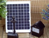 solar pomp 800 ltr p/u incl ledlamp