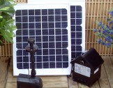 solar pomp 1600 ltr p/u incl ledlamp 